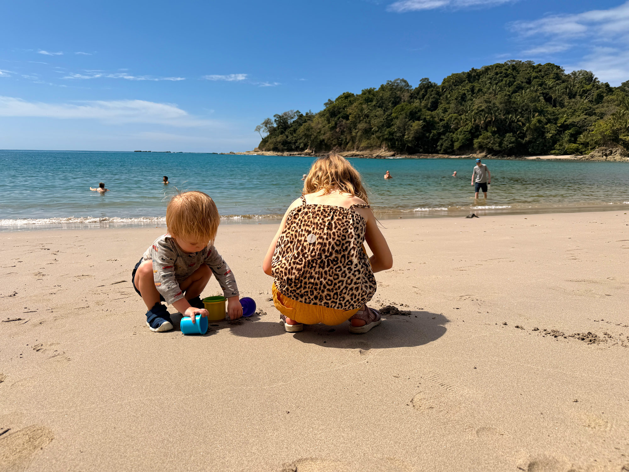 Stranden i Manuel Antonio Nationalpark Rejser til Costa Rica med børn - rejseblog om Costa Rica - C&C Travel