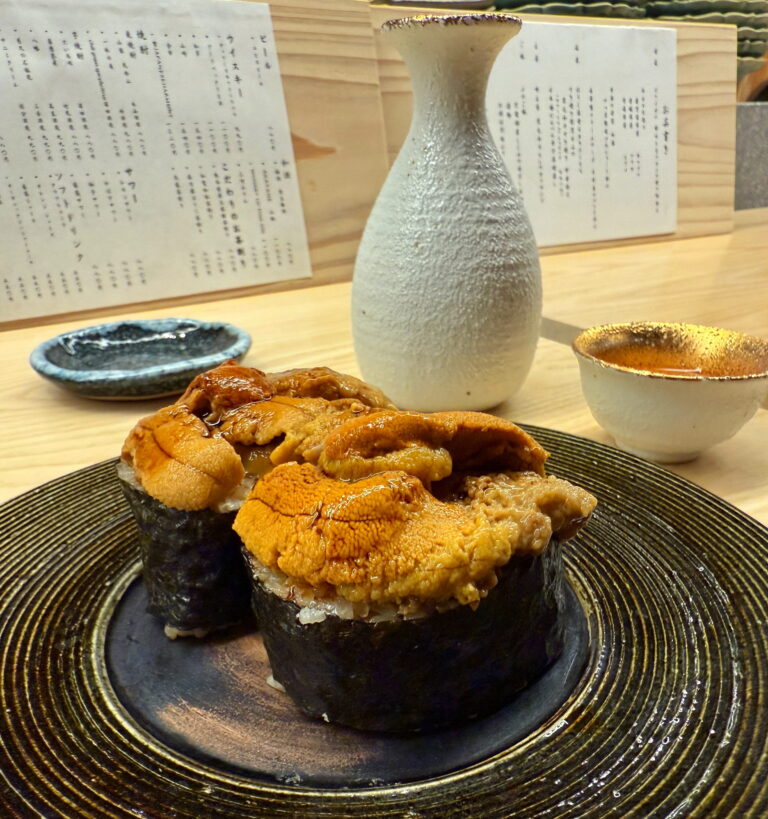 Micki Cheng i Japan, Rejser til Japan, Madkultur i Japan sushi