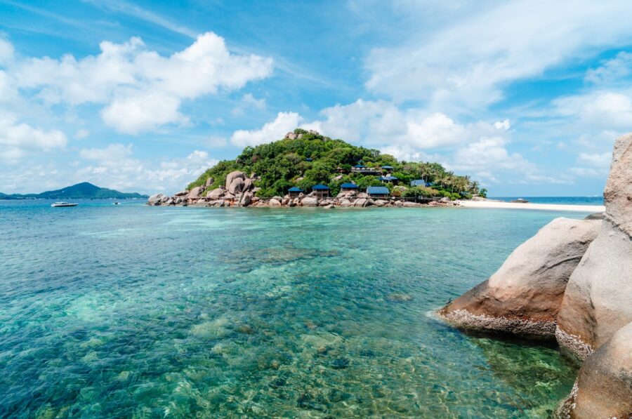 Koh Nang Yuan Rejser til thailand, Rejser til syd Thailand, Øer i Thailand, Oplevelser i Thailand.