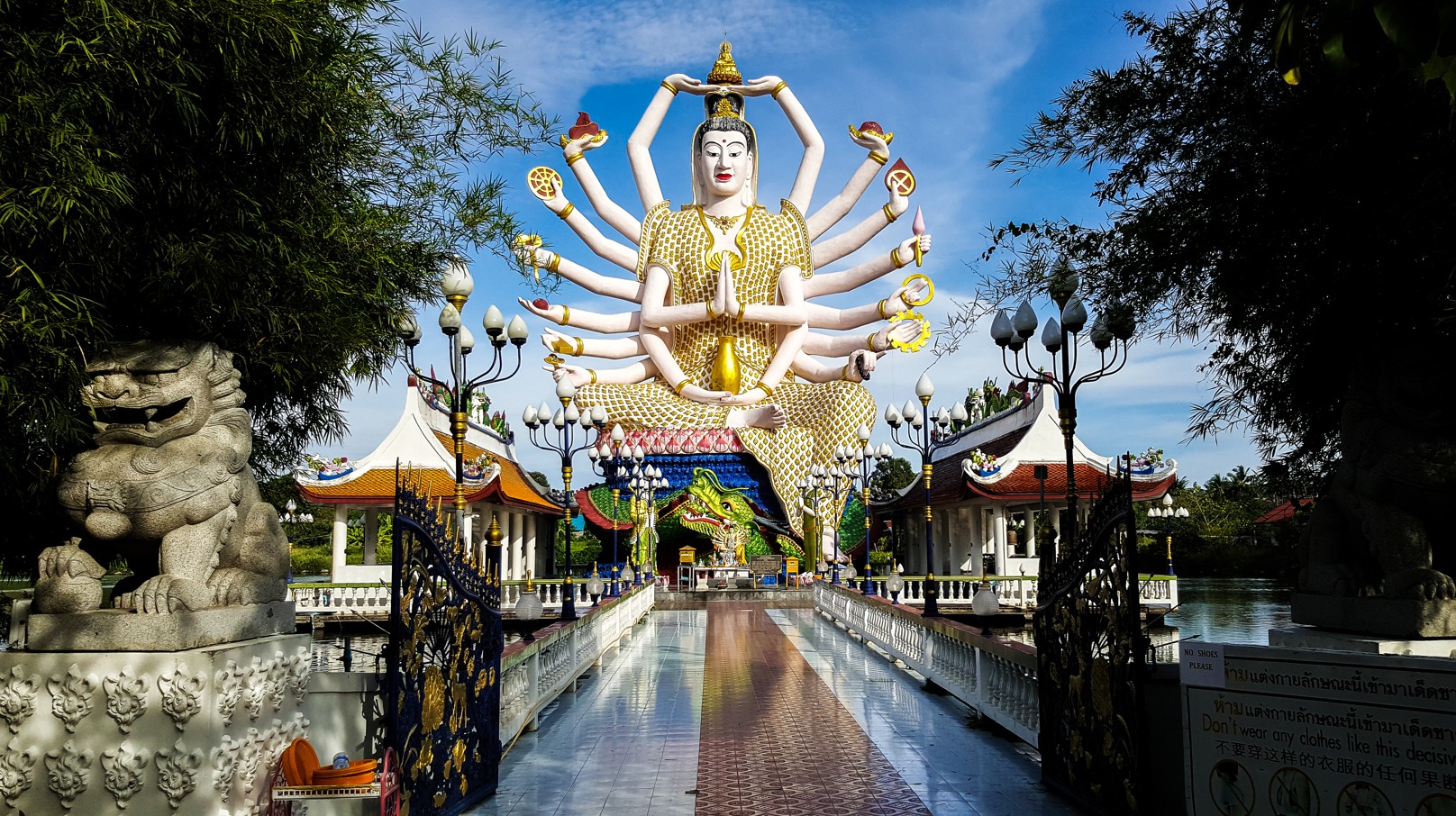 Wat Plai Leam Rejser til thailand, Rejser til syd Thailand, Øer i Thailand, Oplevelser i Thailand.