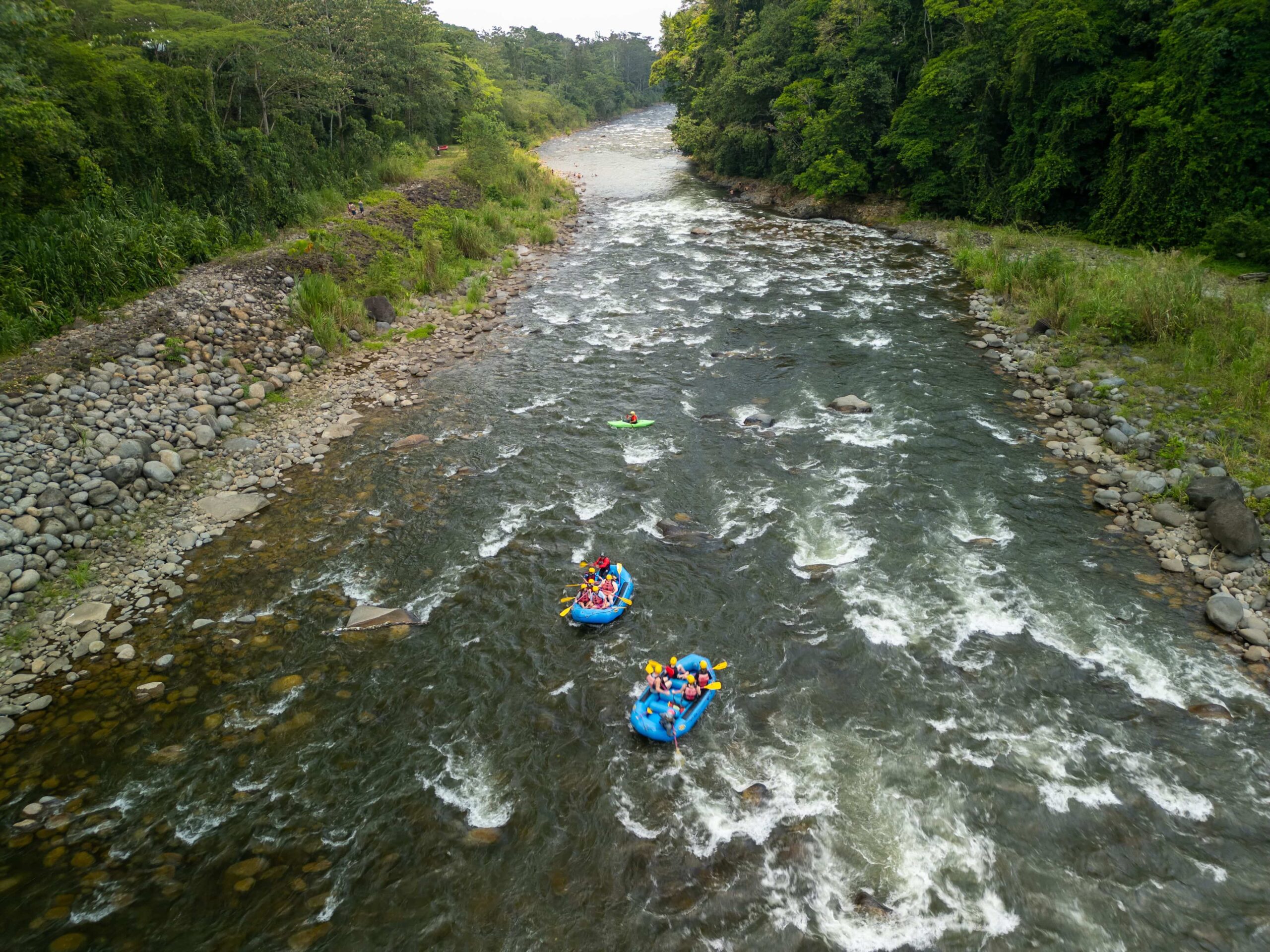 Rejser til Costa Rica, Rejser til La Fortuna, River Rafting I Costa Rica