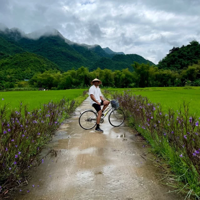 𝗧𝗮𝗴 𝗺𝗲𝗱 𝗟𝗮𝗿𝘀 𝗽𝗮̊ 𝗰𝘆𝗸𝗲𝗹𝘁𝘂𝗿 𝗴𝗲𝗻𝗻𝗲𝗺 𝗛𝗮𝗻𝗼𝗶 🚲
Nogle steder er man bare nødt til at opleve - og Vietnam er ét af dem! Her kan du cykle mellem rismarker, sejle på floder og smage dig gennem gaderne i Hanoi 🍜 

Lars har været på cykeltur i Vietnams pulserende hovedstad, Hanoi, og er stadig begejstret! Her deler han sit bedste Vietnam-minde...

🚲 𝗟𝗮𝗿𝘀 𝘁𝗼𝗴 𝗽𝗮̊ 𝗰𝘆𝗸𝗲𝗹𝘁𝘂𝗿 𝗴𝗲𝗻𝗻𝗲𝗺 𝗛𝗮𝗻𝗼𝗶𝘀 𝘁𝗿𝗮𝘃𝗹𝗲 𝗴𝗮𝗱𝗲𝗿 
"𝘝𝘪 𝘻𝘪𝘨𝘻𝘢𝘨𝘨𝘦𝘥𝘦 𝘮𝘦𝘭𝘭𝘦𝘮 𝘴𝘤𝘰𝘰𝘵𝘦𝘳𝘦, 𝘨𝘢𝘥𝘦𝘬ø𝘬𝘬𝘦𝘯𝘦𝘳 𝘰𝘨 𝘣𝘰𝘥𝘦𝘳, 𝘩𝘷𝘰𝘳 𝘥𝘶𝘧𝘵𝘦𝘯𝘦 𝘧𝘳𝘢 𝘬𝘳𝘺𝘥𝘥𝘦𝘳𝘪𝘦𝘳 𝘧𝘺𝘭𝘥𝘵𝘦 𝘭𝘶𝘧𝘵𝘦𝘯. 𝘝𝘪 𝘴𝘮𝘢𝘨𝘵𝘦 𝘣𝘢́𝘯𝘩 𝘮𝘪̀ 𝘱𝘢̊ 𝘦𝘵 𝘭𝘪𝘭𝘭𝘦 𝘨𝘢𝘥𝘦𝘩𝘫ø𝘳𝘯𝘦 𝘰𝘨 𝘴𝘭𝘶𝘵𝘵𝘦𝘥𝘦 𝘥𝘢𝘨𝘦𝘯 𝘮𝘦𝘥 𝘦𝘯 𝘴𝘵æ𝘳𝘬 𝘷𝘪𝘦𝘵𝘯𝘢𝘮𝘦𝘴𝘪𝘴𝘬 𝘬𝘢𝘧𝘧𝘦 𝘷𝘦𝘥 𝘏𝘰𝘢𝘯 𝘒𝘪𝘦𝘮-𝘴ø𝘦𝘯 ☕

𝘖𝘨 𝘩𝘷𝘪𝘴 𝘥𝘶 𝘦𝘳 𝘪 𝘏𝘢𝘯𝘰𝘪 𝘪 𝘸𝘦𝘦𝘬𝘦𝘯𝘥𝘦𝘯 - 𝘴𝘢̊ 𝘨𝘭æ𝘥 𝘥𝘪𝘨! 𝘛𝘳𝘢𝘧𝘪𝘬𝘬𝘦𝘯 𝘭𝘶𝘬𝘬𝘦𝘴 𝘢𝘧, 𝘰𝘨 𝘨𝘢𝘥𝘦𝘳𝘯𝘦 𝘧𝘰𝘳𝘷𝘢𝘯𝘥𝘭𝘦𝘴 𝘵𝘪𝘭 𝘦𝘯 𝘧𝘦𝘴𝘵𝘱𝘭𝘢𝘥𝘴 𝘮𝘦𝘥 𝘮𝘶𝘴𝘪𝘬, 𝘥𝘢𝘯𝘴 𝘰𝘨 𝘣ø𝘳𝘯, 𝘥𝘦𝘳 𝘭𝘦𝘨𝘦𝘳. 𝘋𝘦𝘵 𝘷𝘢𝘳 𝘦𝘯 𝘰𝘱𝘭𝘦𝘷𝘦𝘭𝘴𝘦, 𝘫𝘦𝘨 𝘢𝘭𝘥𝘳𝘪𝘨 𝘨𝘭𝘦𝘮𝘮𝘦𝘳! 🤗"

Lyder det som noget for dig? ✈️ 

Læs mere om rejser til Vietnam på vores hjemmeside!

#cctravel #rejseinspiration #oplevverden #cctraveldanmark #rejsermedetmenneskeligtansigt #rejsertilvietnam #vietnam #hanoi