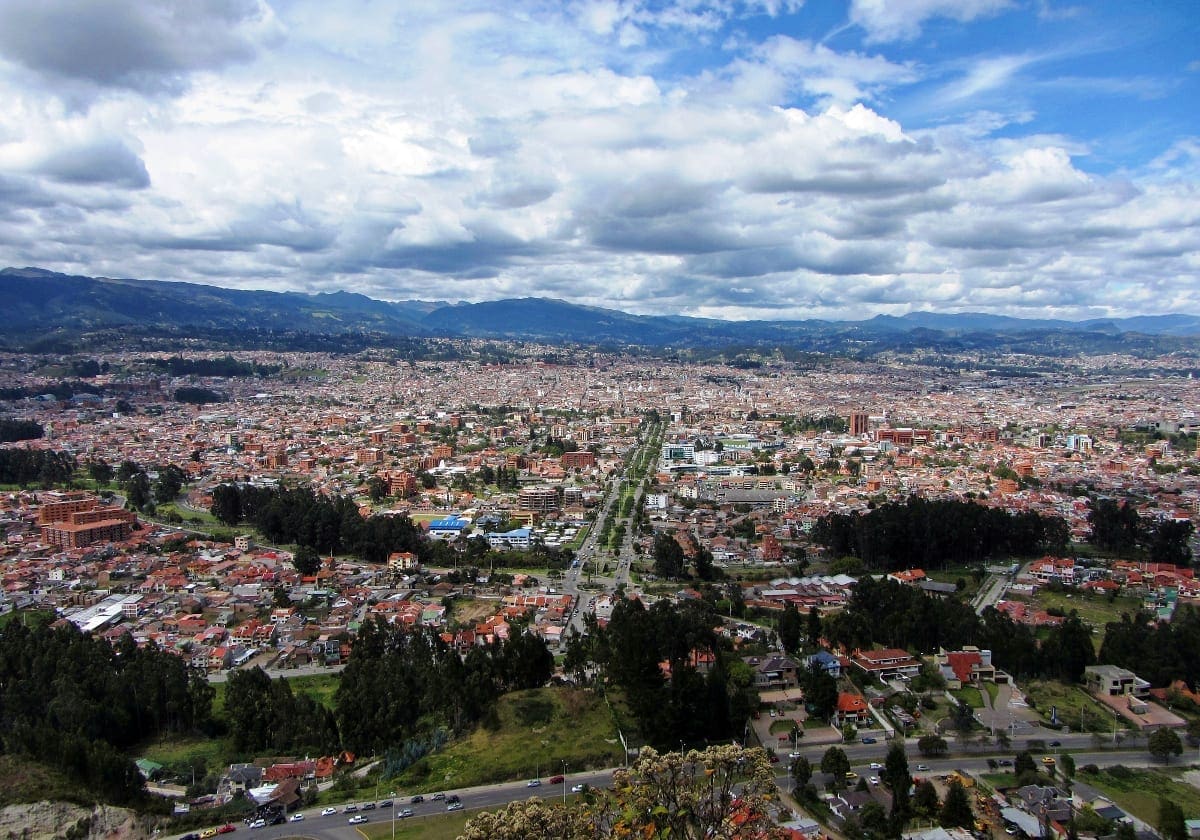 Cuenca oppefra Cuenca oppefra