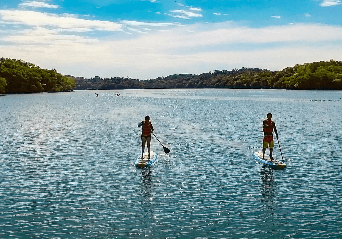 Prøv stand up paddle board
