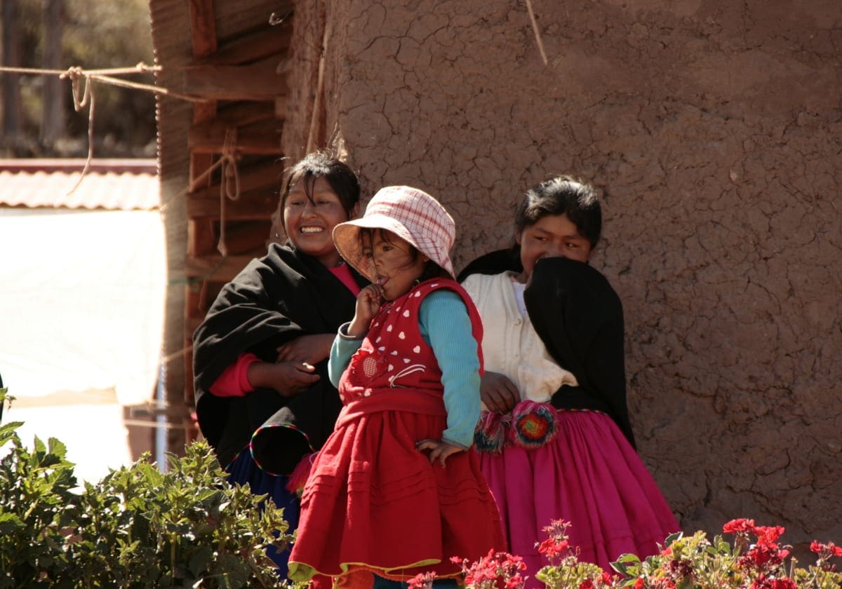Søde piger i Puno