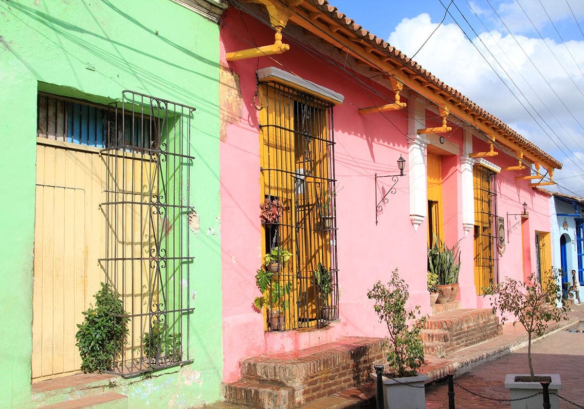 Hyggelig gade i Camagüey