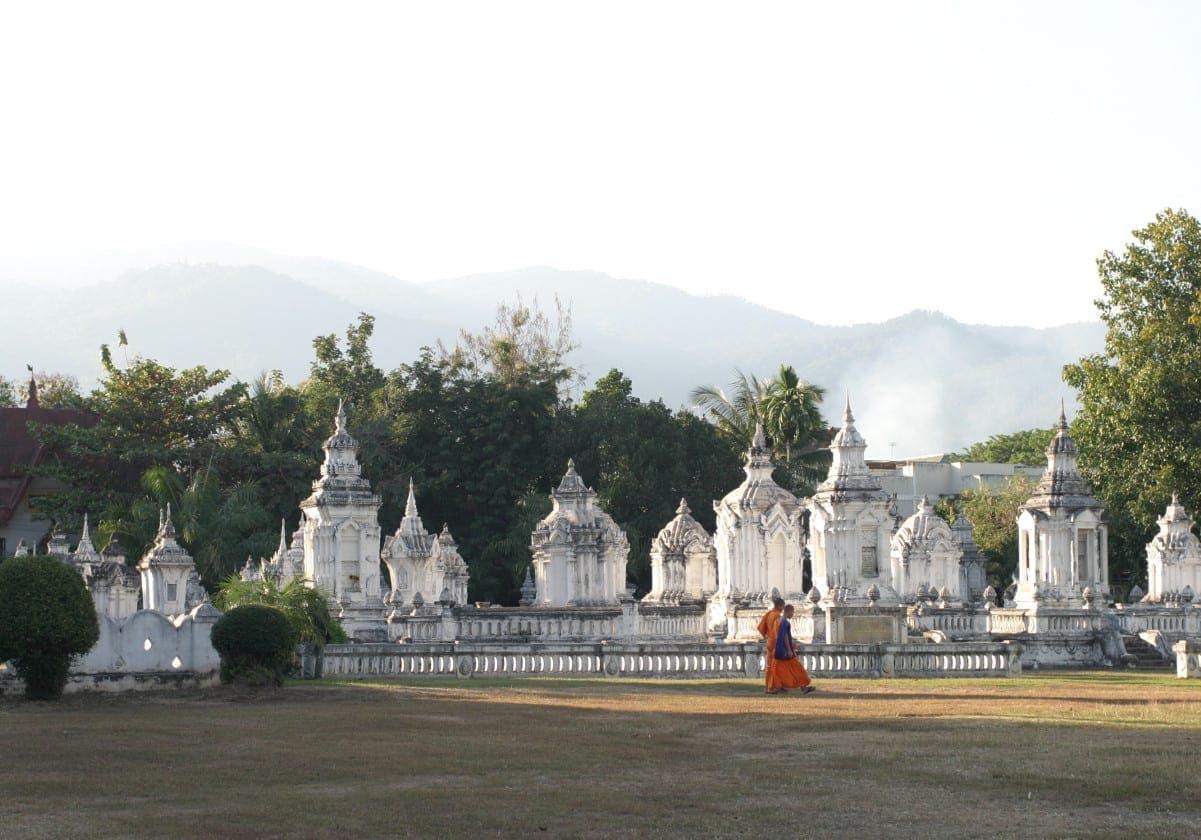 To munke i Chiang Mai