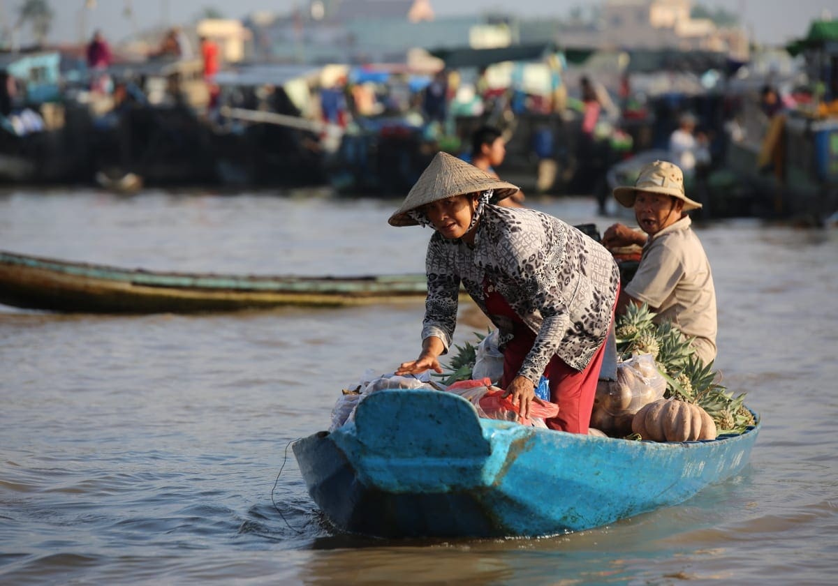 Rejser til Vietnam - Dagens indkøb klaret