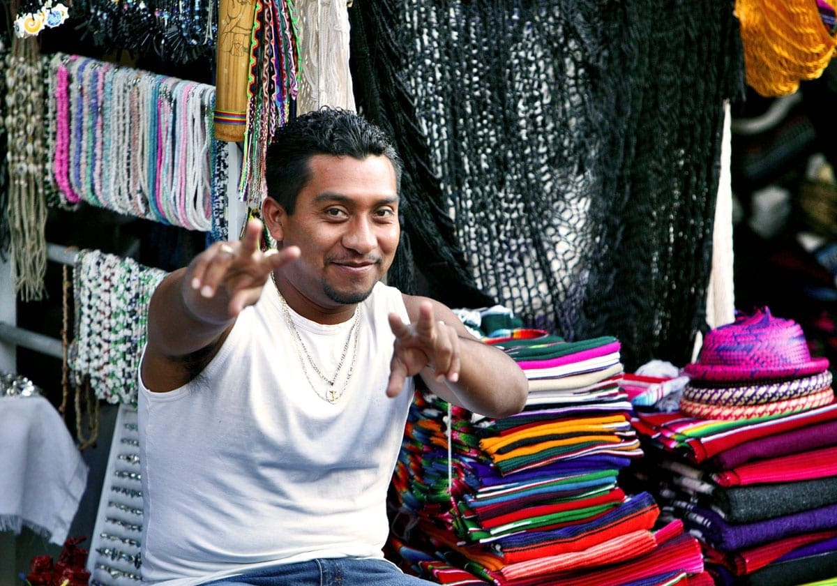 Sælger i Mexico City