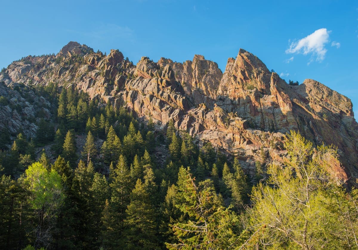 Boulder's flotte bjerge