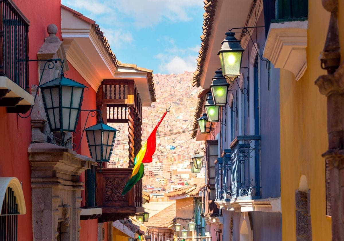 Jaen Street i La Paz