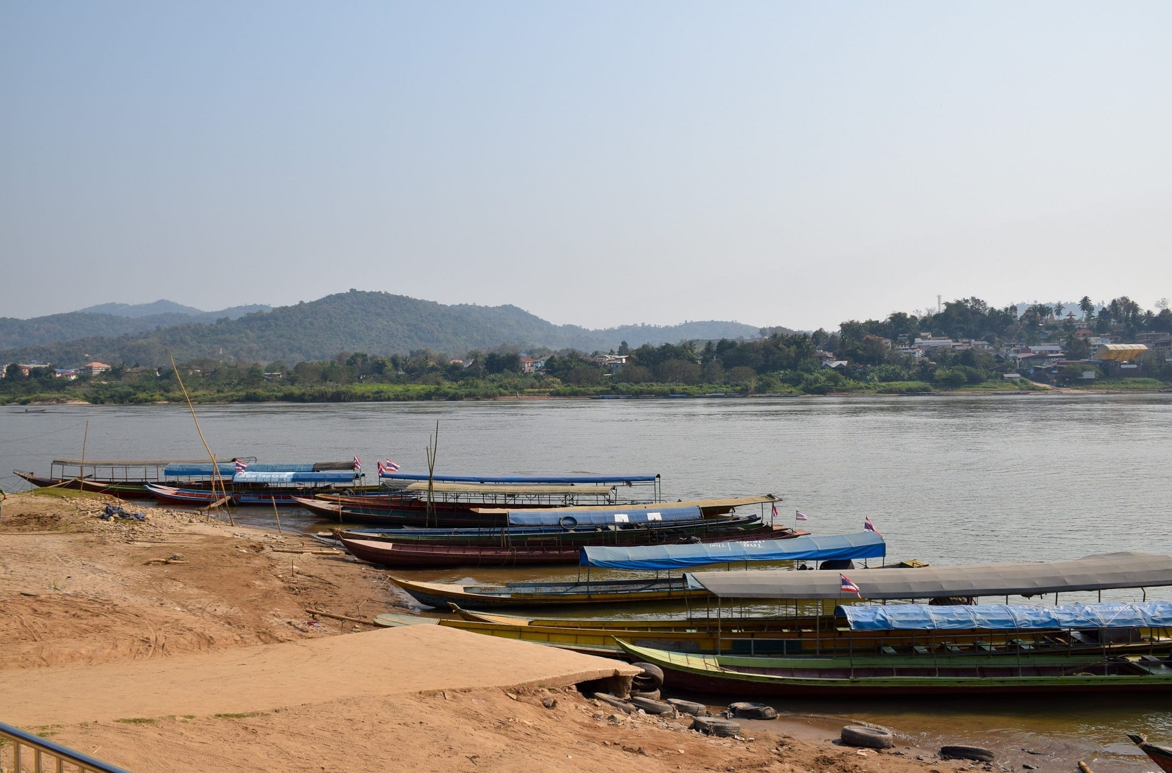 Udsigt over Mekongfloden