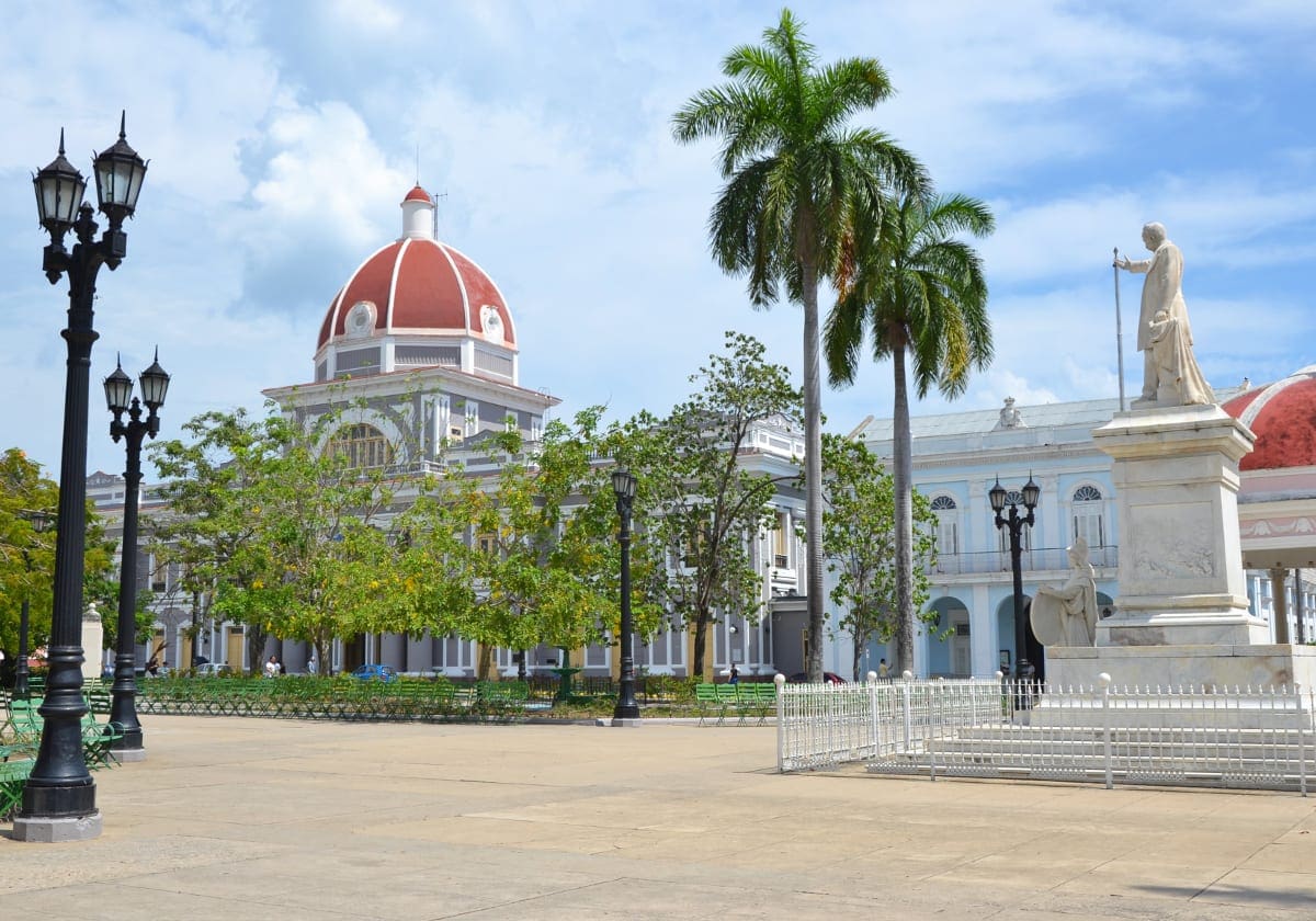 Central plads i Cienfuegos