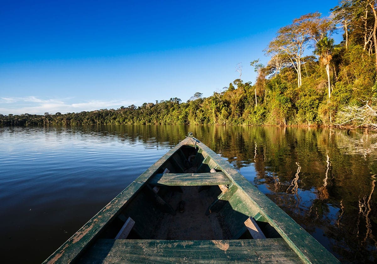 Tag en tur på Amazonfloden