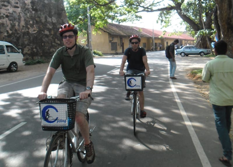 Cykeltur i Galle by