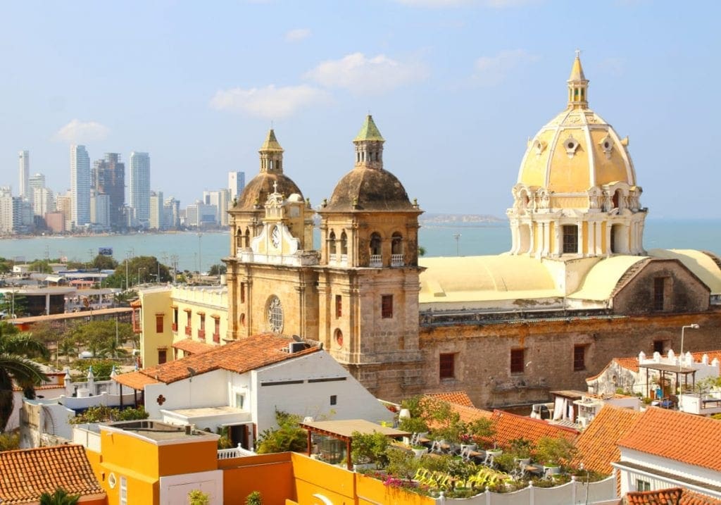 Udsigt ud over Cartagena