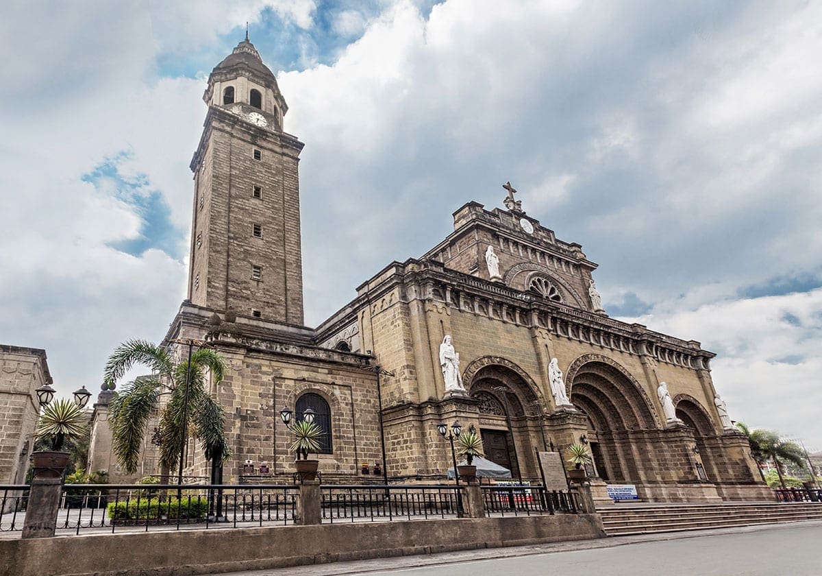 Intramuros - den gamle bydel i Manila