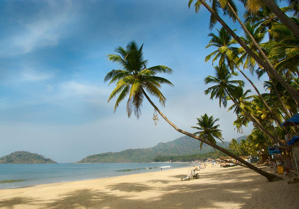 Goas flotte strand