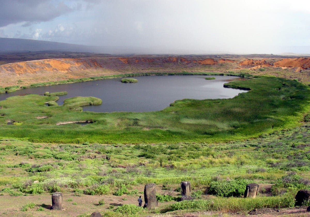 Krater på Påskeøen