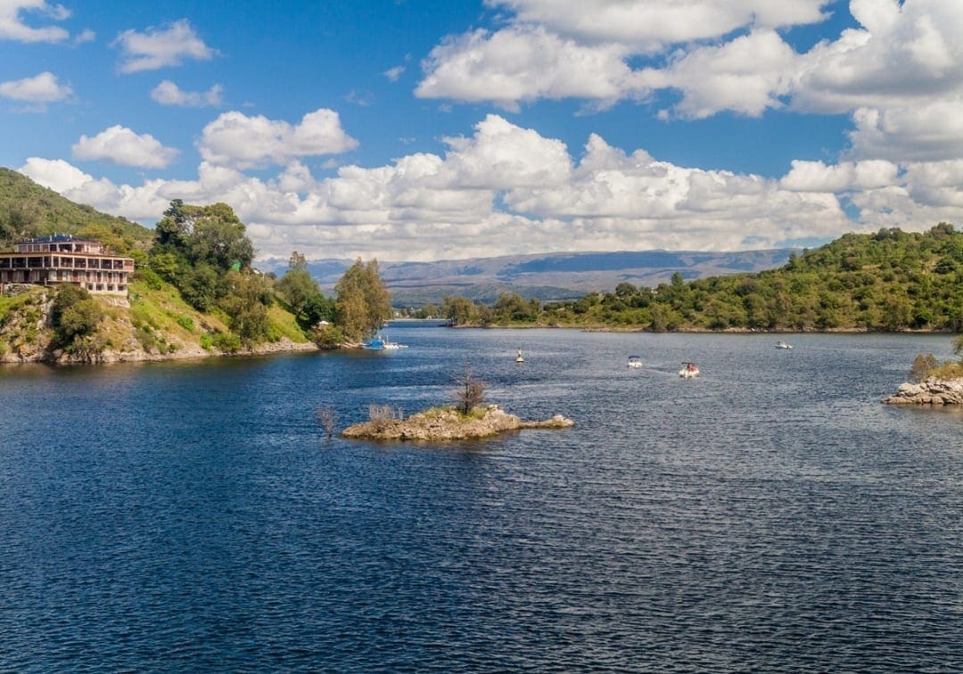 Smuk udsigt ved Los Molinos Reservoir