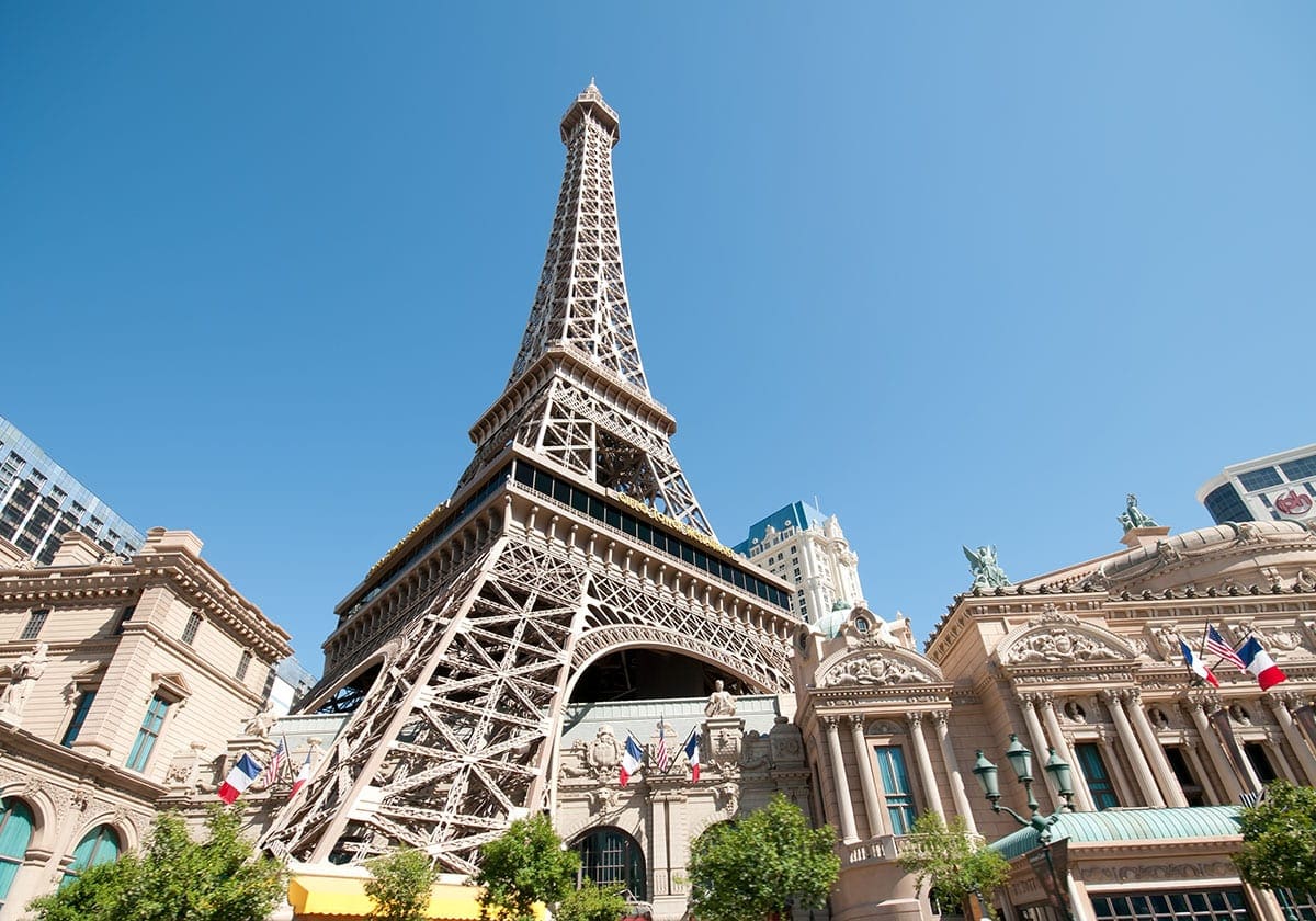 I Las Vegas kan du rejse "verden rundt" ved at besÃ¸ge de mange tema-hoteller