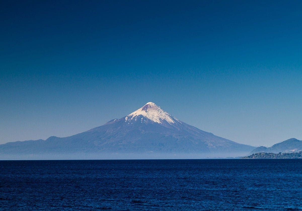 Osorno Vulkanen og Llanquihue Lake