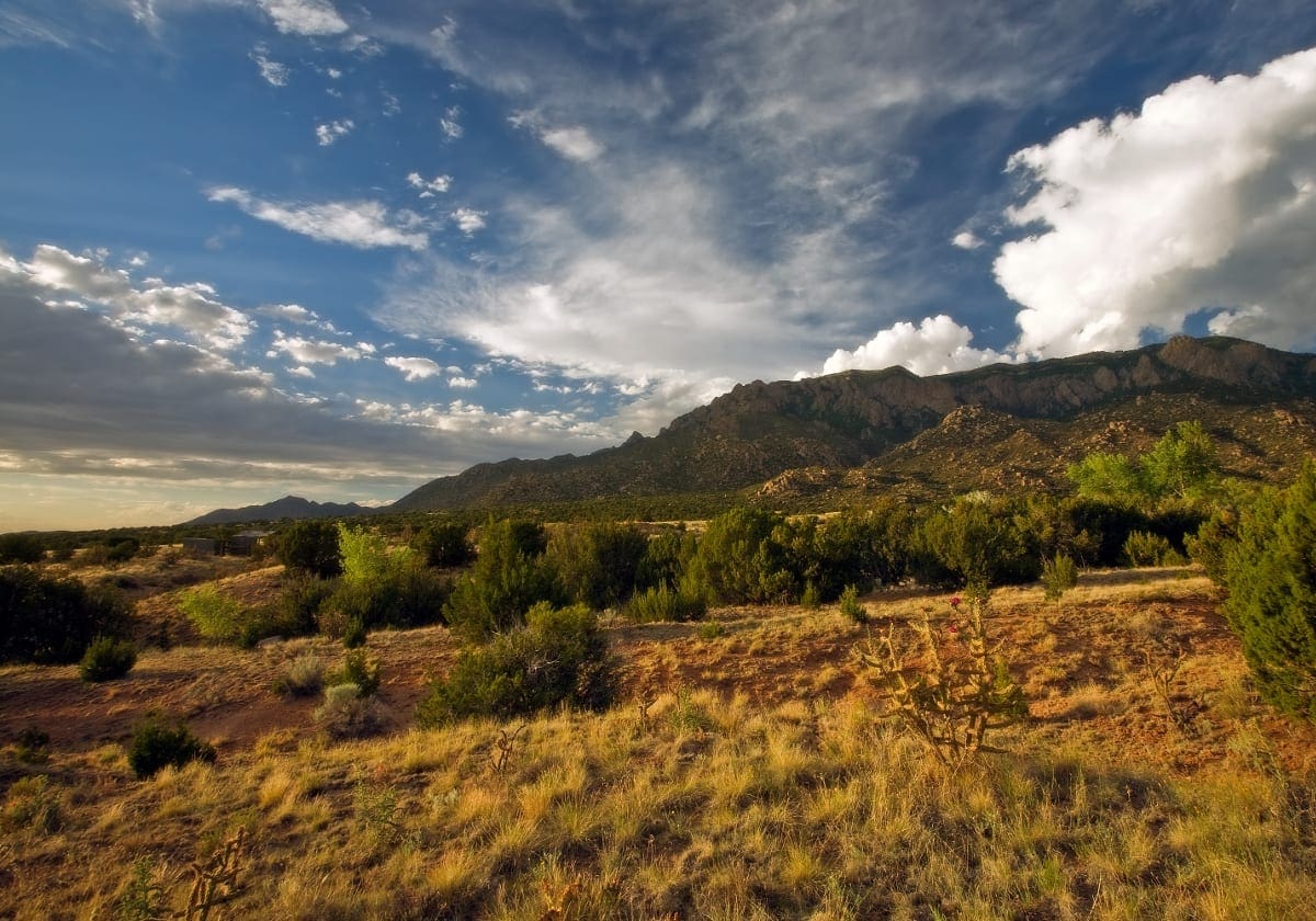 Sandia Mountains ved Albuquerque