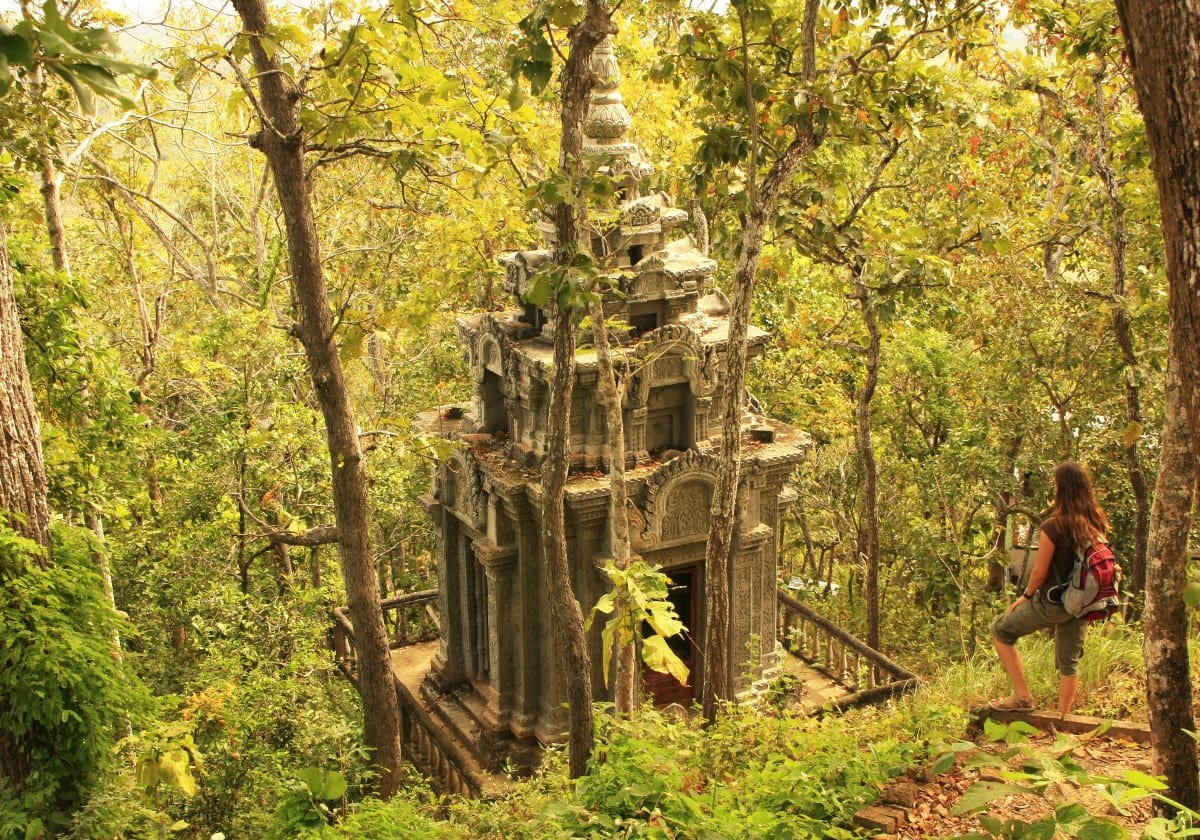 Tempel i skoven