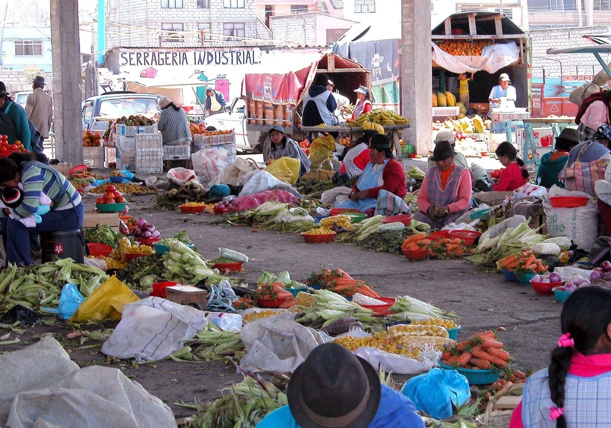 Marked i La Paz