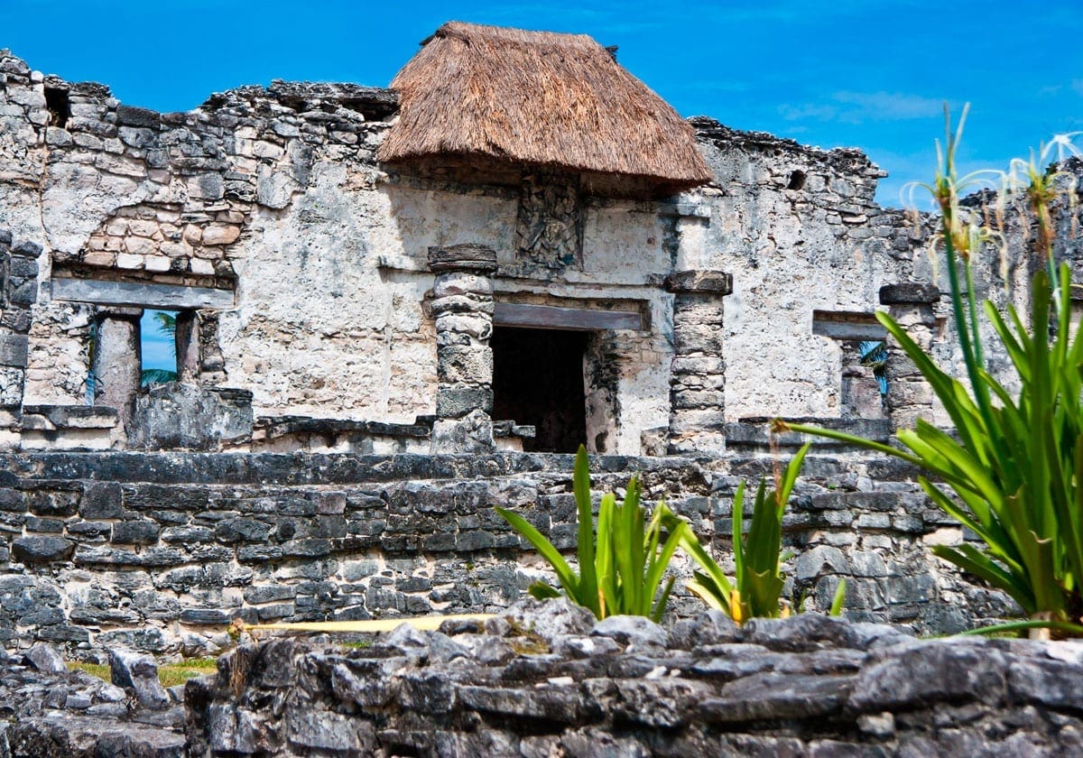 Maya ruiner i Tulum