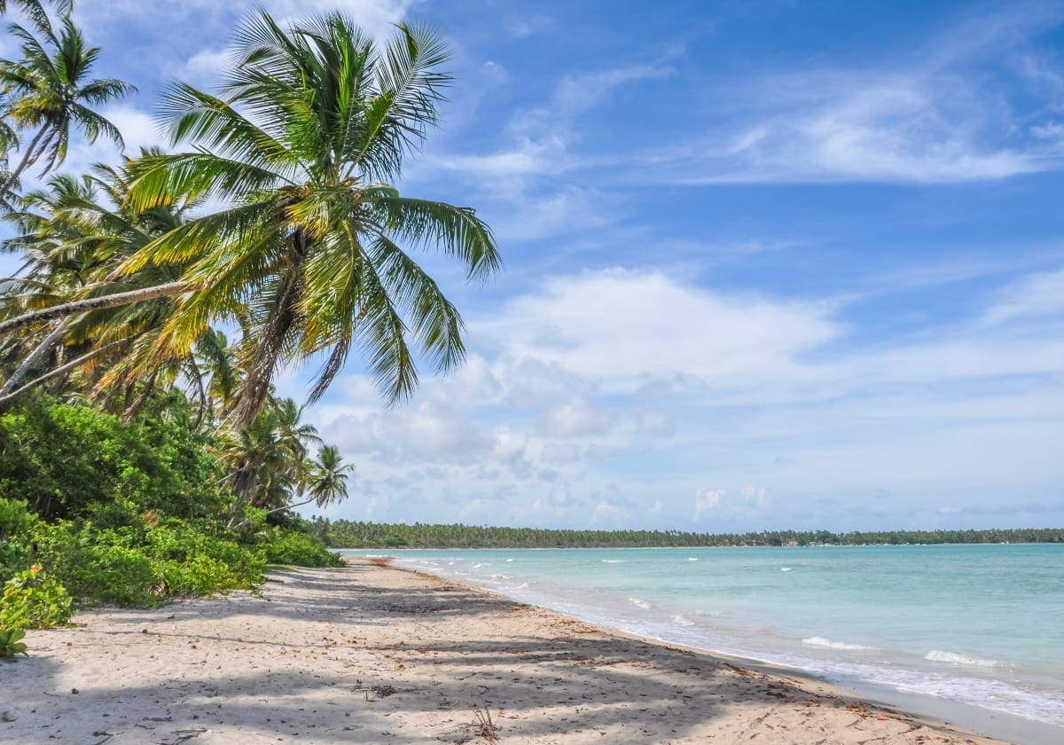 Strand nær Morro de Sao Paulo Strand nær Morro de Sao Paulo