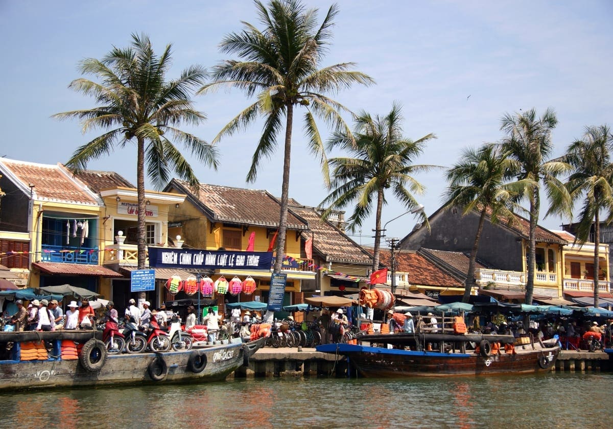 Havnen i Hoi An