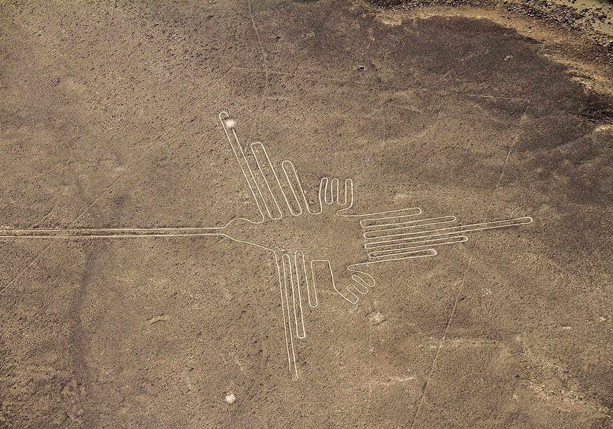 Flyvetur over Nazca Linierne