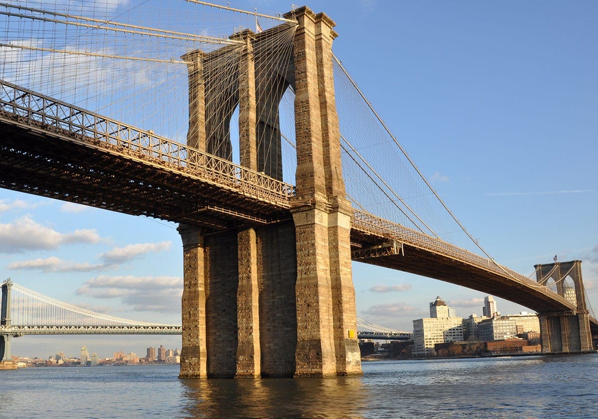 Tag en slentretur over Brooklyn Bridge