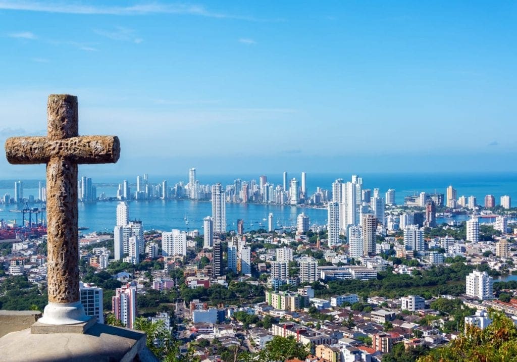 Cartagena er ikke kun kolonitidsstemning - her er også en moderne bydel