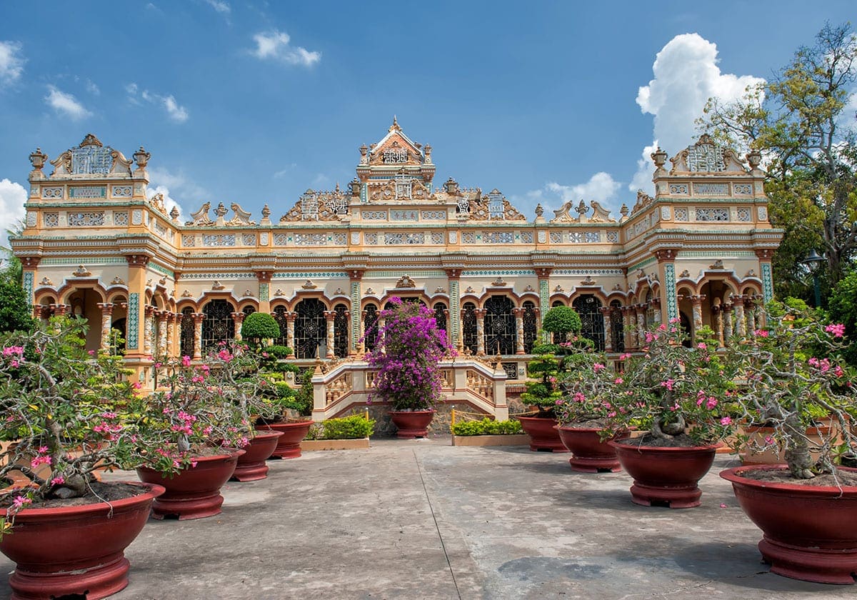 Det smukke Ving Trang Tempel