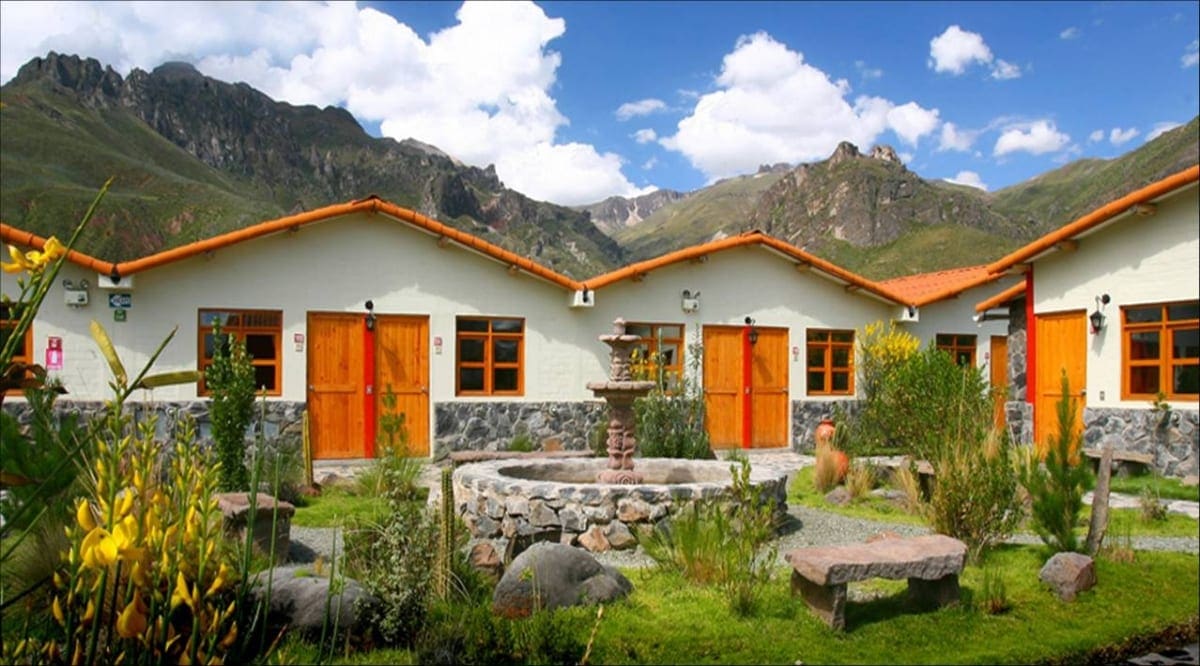 Casa Andina Classic Colca ligger smukt ved bjergene