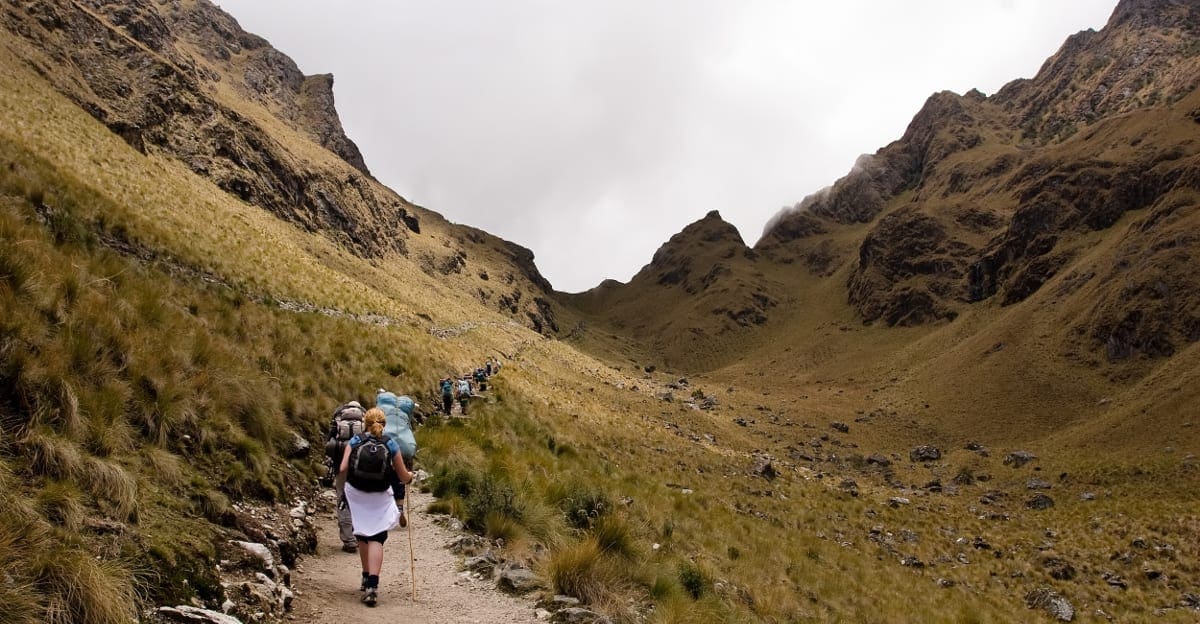 En vandrer pÃ¥ Inka Trail