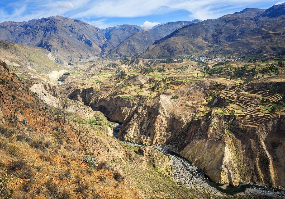 Bjerge ved Colca Canyon
