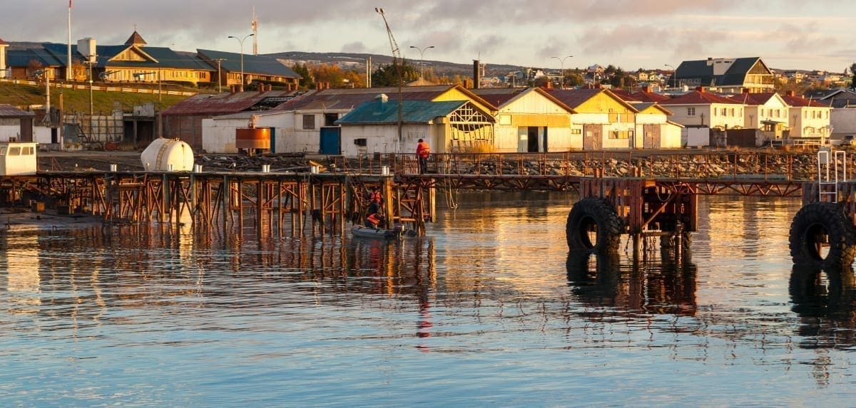 Havnen i Punta Arenas