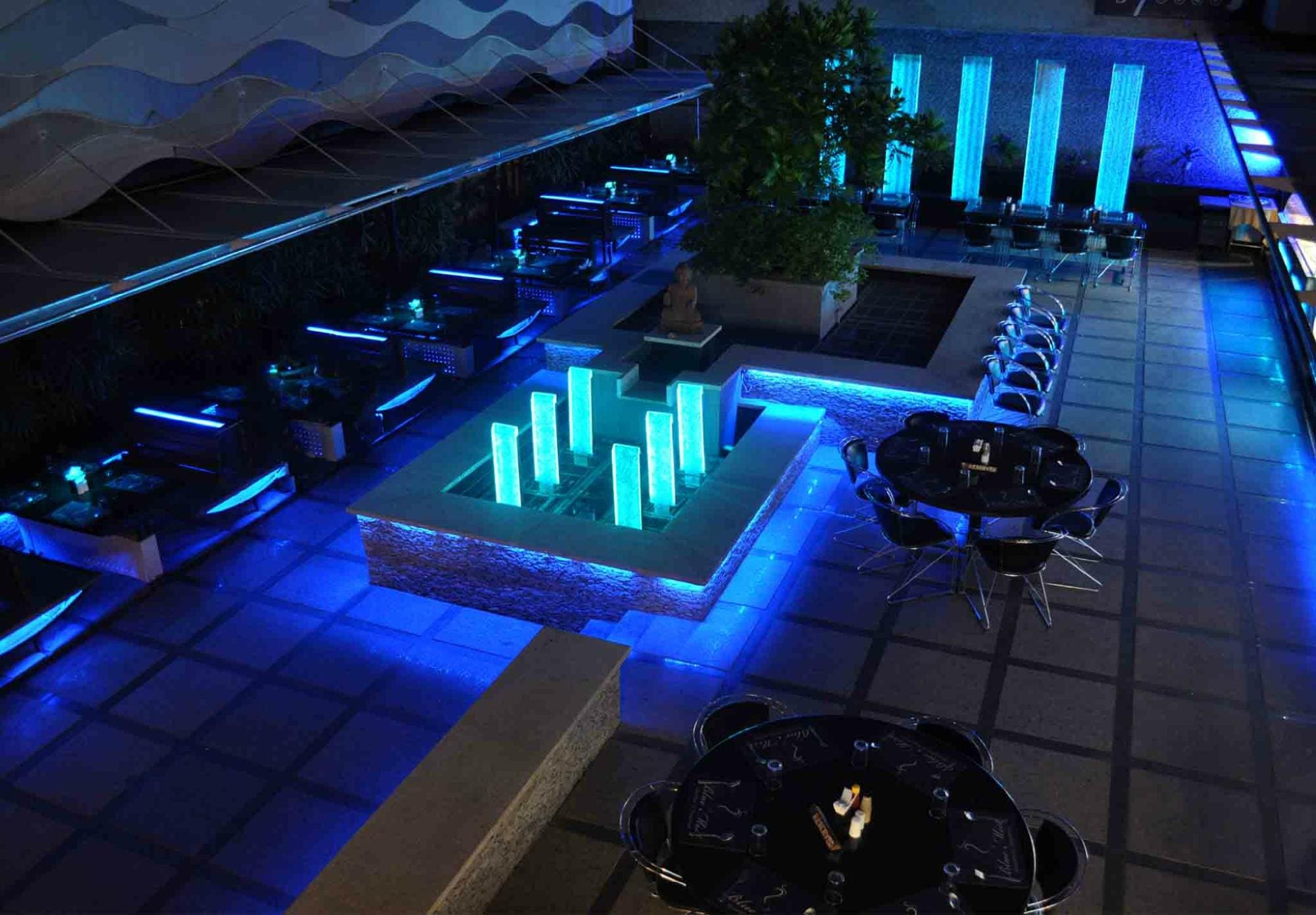 Open air-restauranten