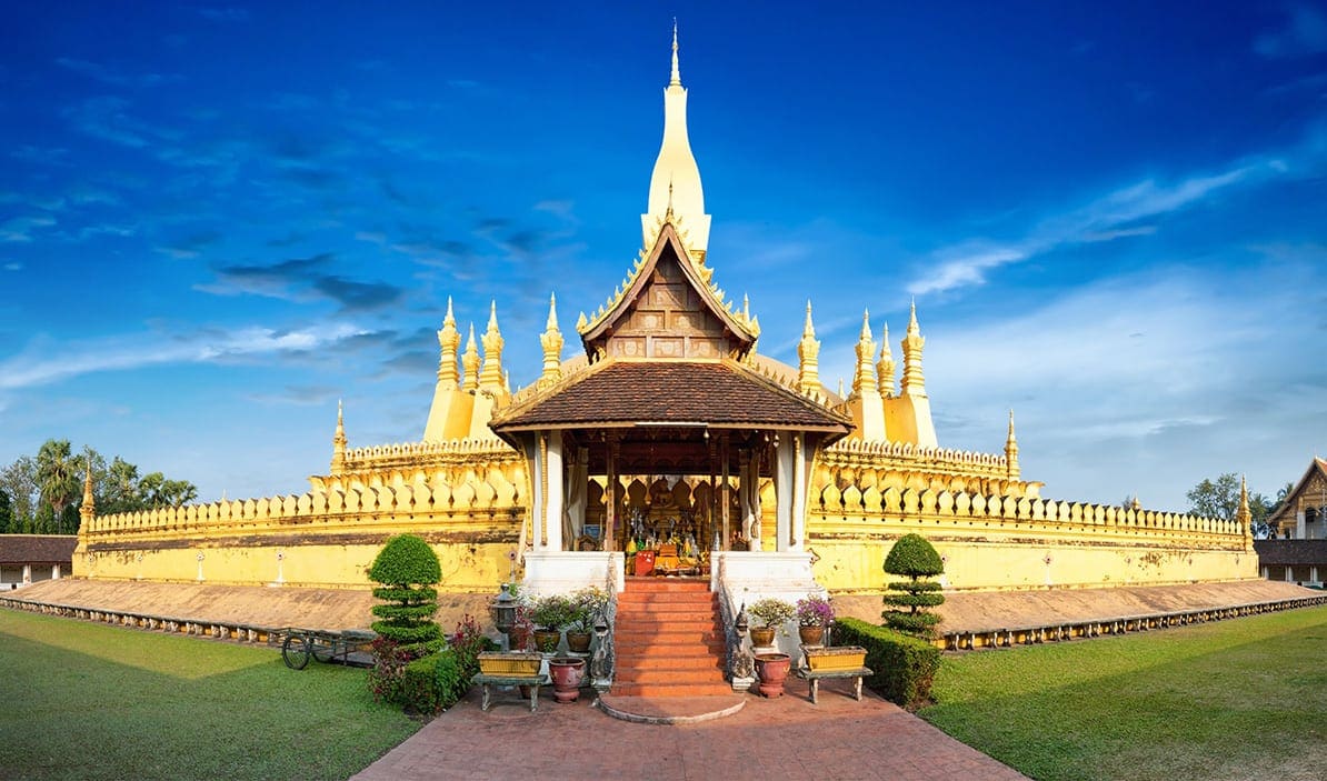 Den gyldne pagode Wat Phra That