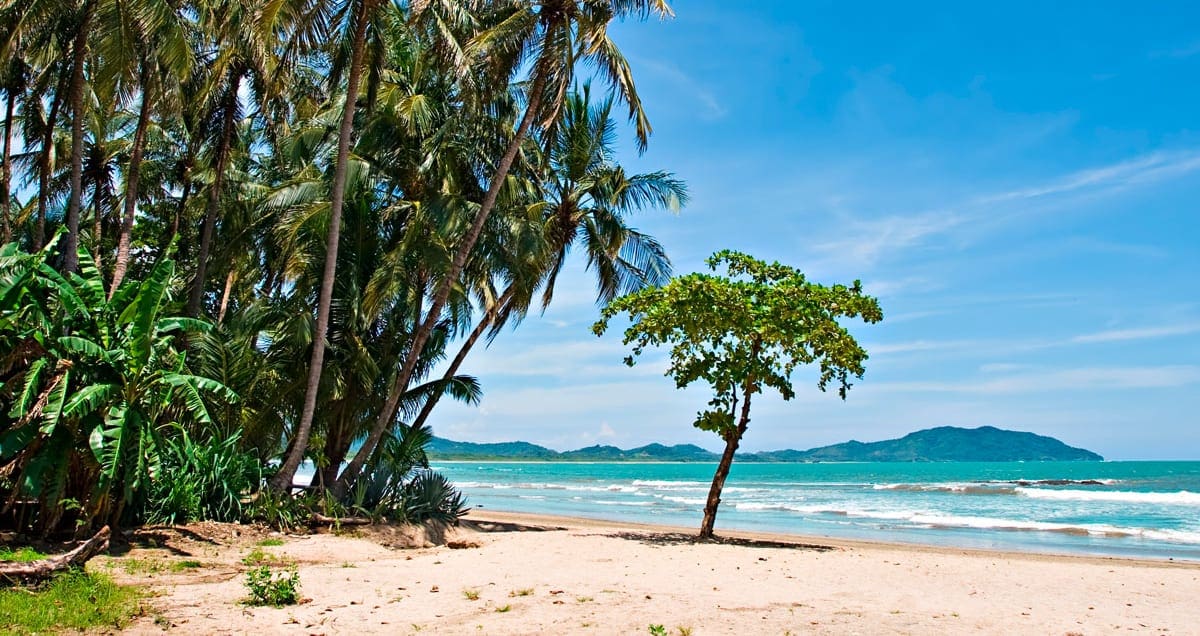 Stranden i Playa Tamarindo