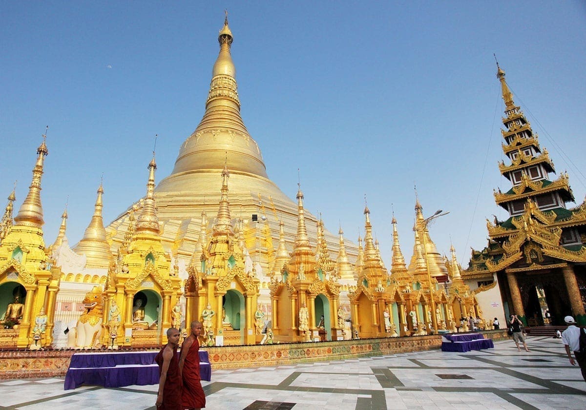Shwedagon pagoden