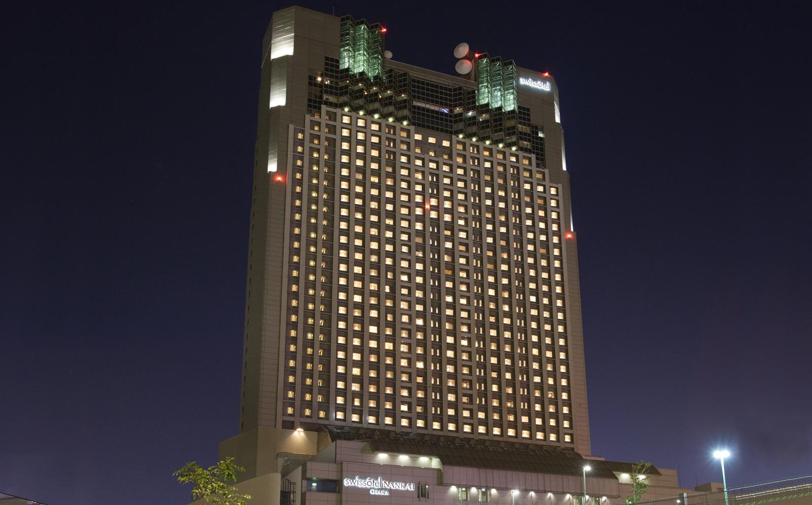 Et stort og moderne hotel