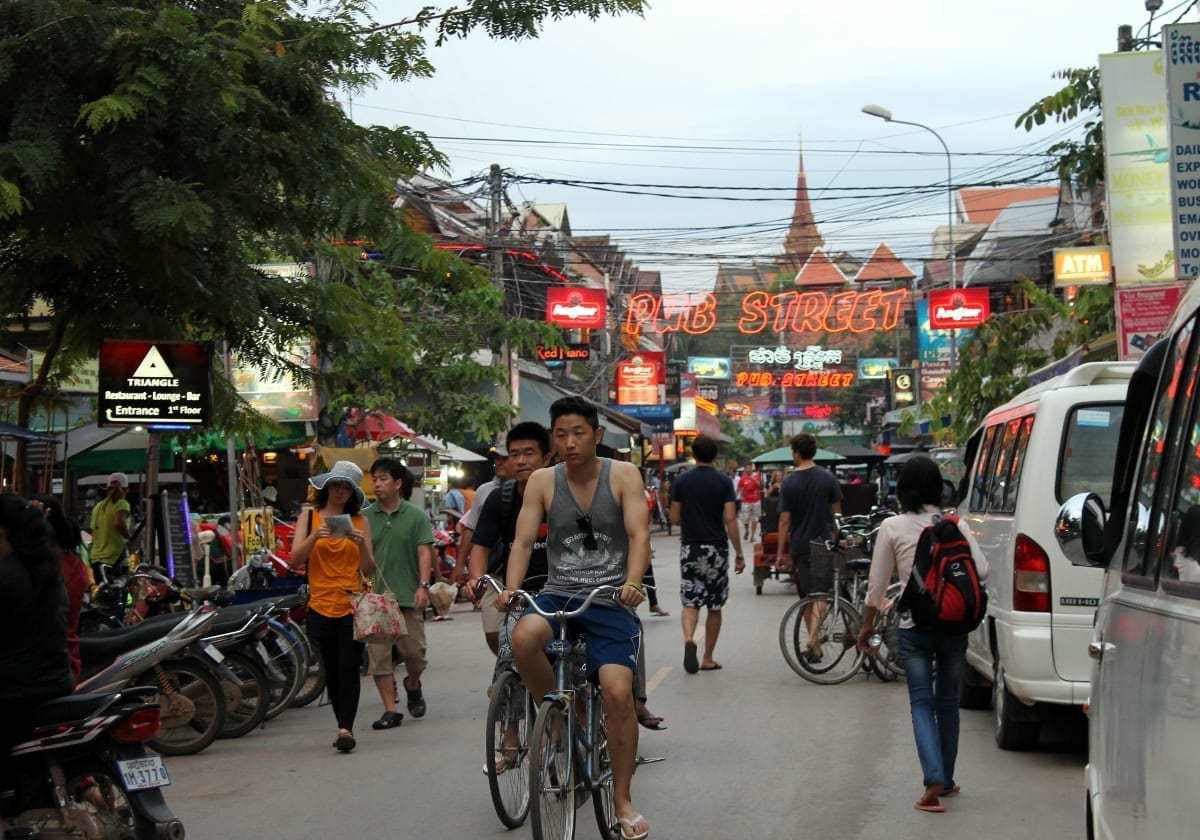 Gade i Siem Reap