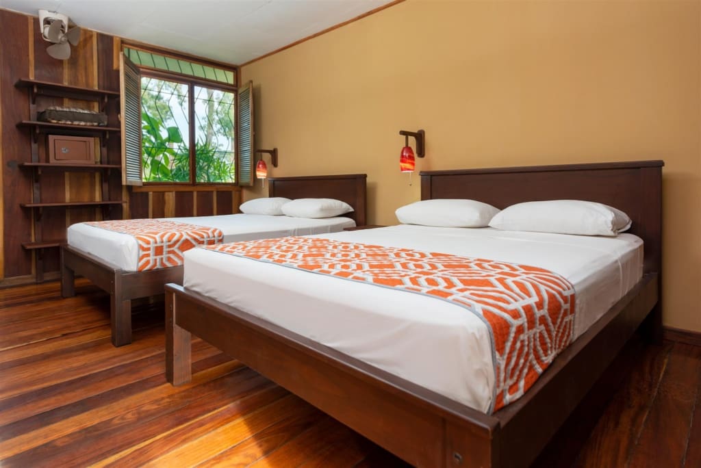 Værelse på hotellet Rejser til Costa Rica - Rejser til Tortugero - Laguna Lodge