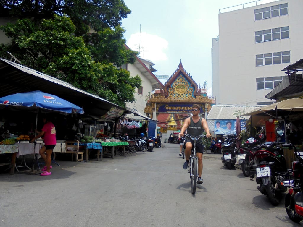 Cykeltur i Bangkok