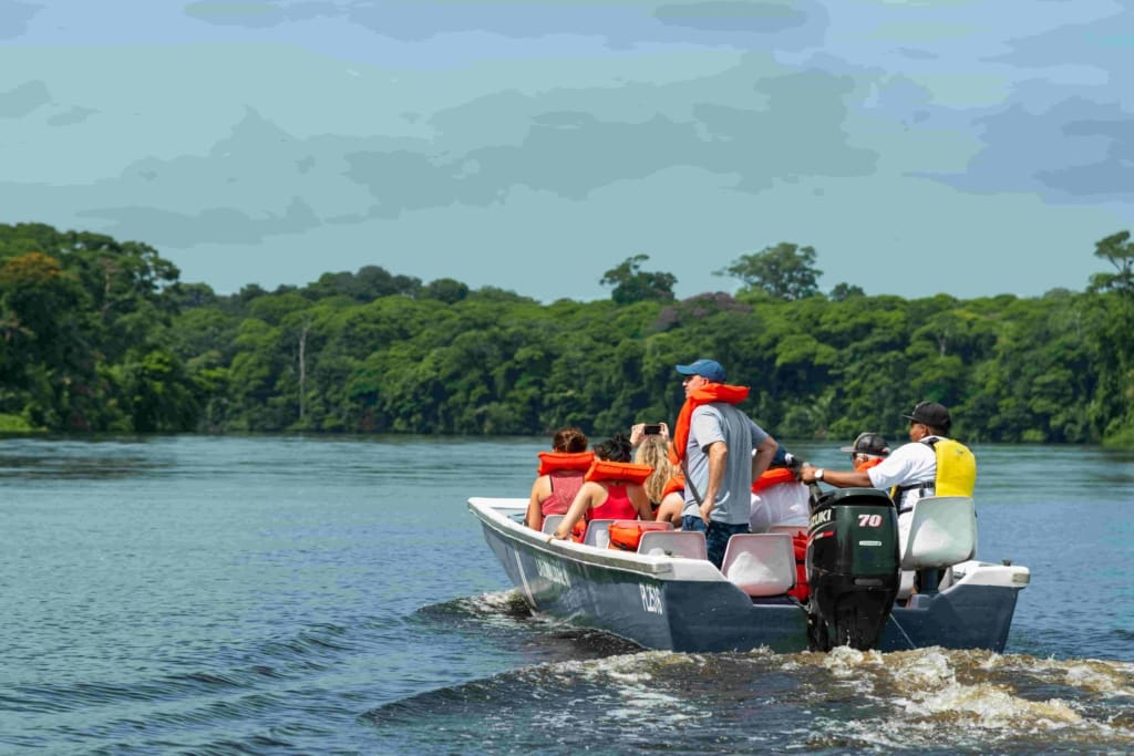 Sejl afsted på tur Rejser til Costa Rica - Rejser til Tortugero - Laguna Lodge