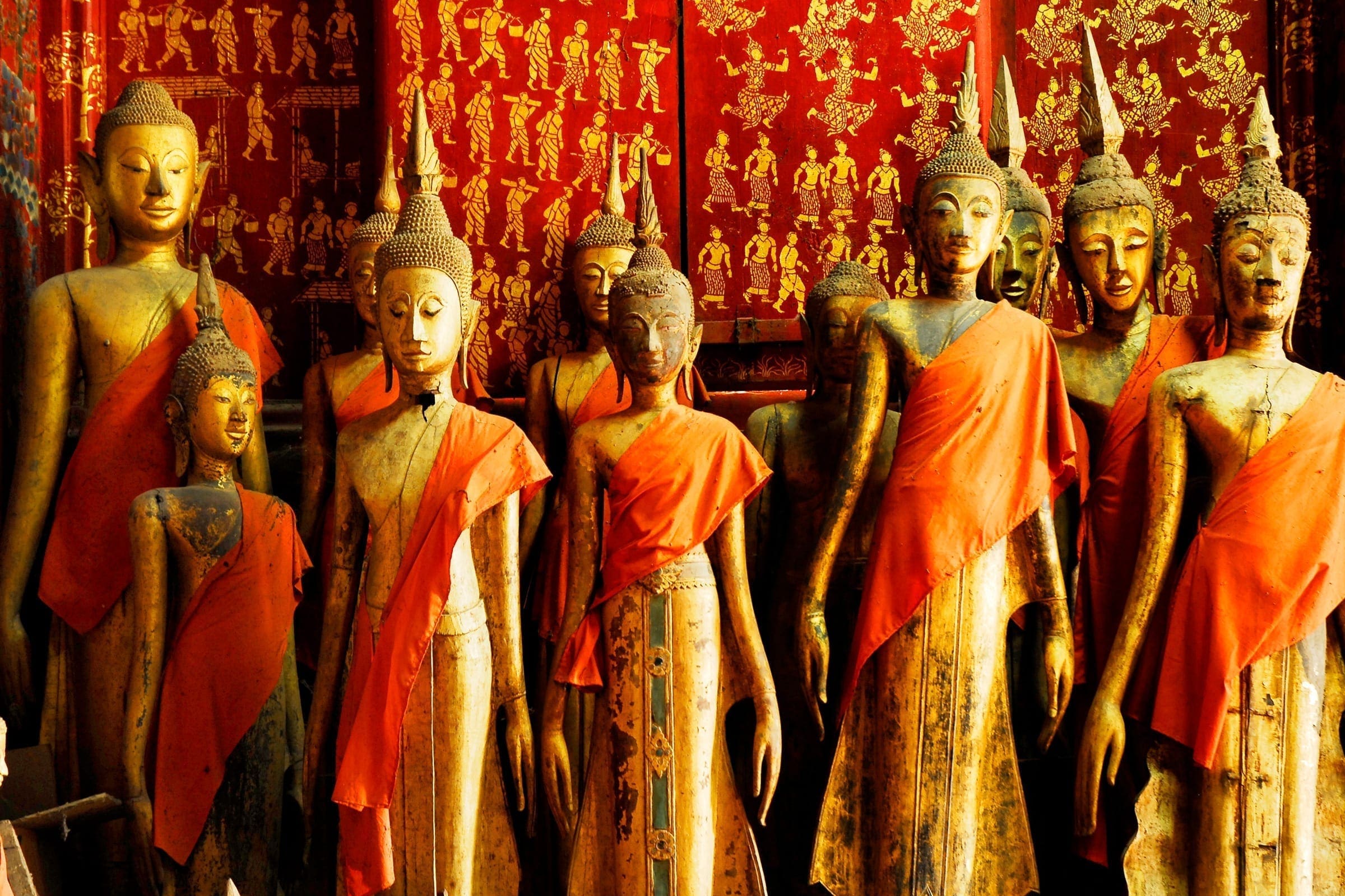 Buddhaer i Luang Prabang